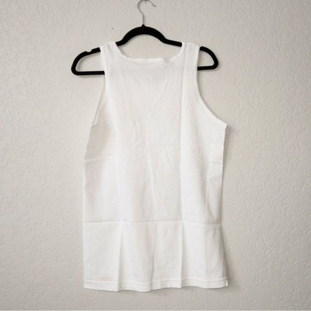NWT‎ Best x Breezy Excursion White Muscle Tank Size Small - Picture 4 of 4